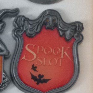 Spookslot schild