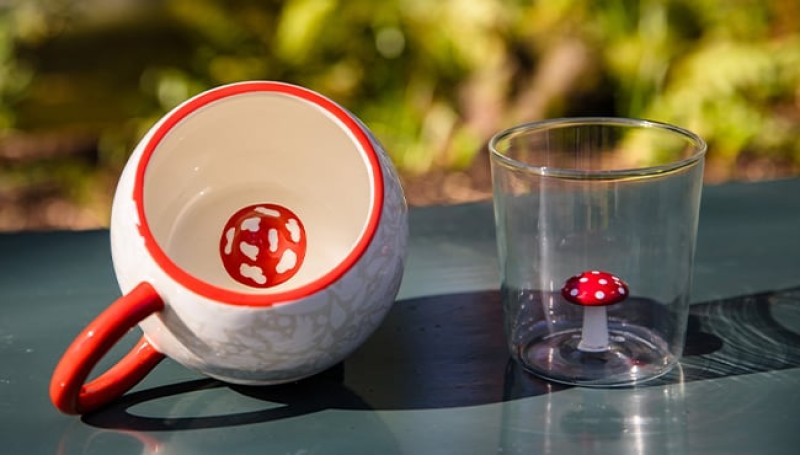 paddenstoelen mok 3D