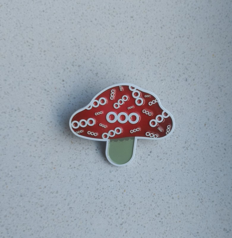 Paddenstoooel Pin Looopings
