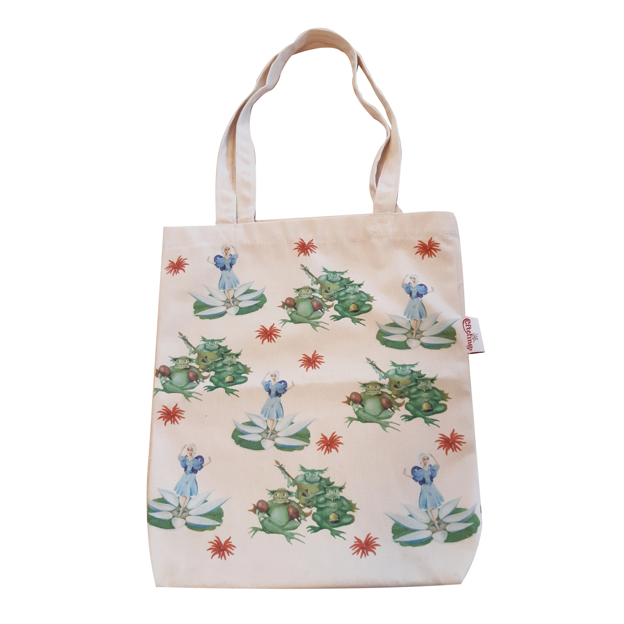 Tas canvas Waterlelies