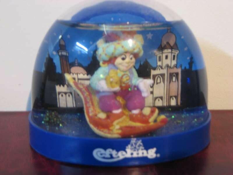 Sneeuwbol Pardoes op vliegend tapijt